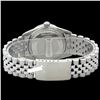 Image 3 : Rolex Men's Stainless Steel, QuickSet, Diamond Dial & Diamond Bezel - REF-587Y5X