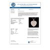 Image 3 : 3 CTW Micro Pave VS/SI Diamond Designer Heart Necklace 14K Rose Gold - REF-189H6A - 20465