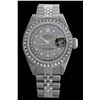 Image 3 : Rolex Men's Stainless Steel, QuickSet, Diamond Dial & Diamond Bezel - REF-557T2K