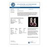 Image 3 : 7 CTW Garnet & Micro Pave VS/SI Diamond Earrings 14K Rose Gold - REF-92X2T - 22964