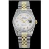 Image 1 : Rolex Ladies Two Tone 14K Gold/SS, Diamond Dial & Diamond Bezel, Sapphire Crystal - REF-434A7N