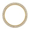 Image 4 : 2.10 CTW VS/SI Diamond Art Deco Eternity Eternity Ring 18K Yellow Gold - REF-161A8X - 37213