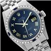 Image 1 : Rolex Ladies Stainless Steel, Roman Dial with Diam/Sapphire Bezel, Sapphire Crystal - REF-419W6H