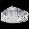 Image 3 : Rolex Men's Stainless Steel, QuickSet, Diam Dial & Diam/Sapphire Bezel - REF-521N3A