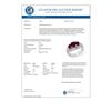 Image 2 : 3.50 CTW Ruby & Diamond Ring 14K White Gold - REF-110A2X - 14394