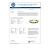 Image 3 : 30.05 CTW Emerald & Diamond Bracelet 14K Yellow Gold - REF-618F2N - 13347