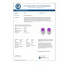 Image 3 : 2.50 Amethyst & Micro Pave VS/SI Diamond Stud Earrings 10K White Gold - REF-25W6F - 22323