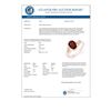 Image 2 : 1.26 CTW Garnet & Diamond Ring 18K Rose Gold - REF-31T5M - 12457