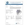 Image 2 : 0.83 CTW Tanzanite & Diamond Ring 10K White Gold - REF-31W3F - 10824