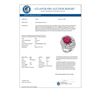 Image 2 : 5.59 CTW Ruby & Diamond Ring 18K White Gold - REF-179T5M - 13146