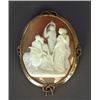 Image 1 : A cameo brooch