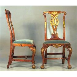 A pair of chairs