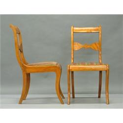 A pair of chairs