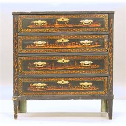 A chest of drawers