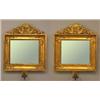Image 1 : A pair of wall bracket mirrors