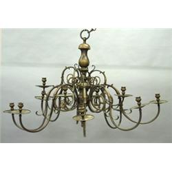 A chandelier