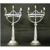 Image 1 : A pair of candleabra
