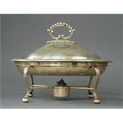 A deep dish with lid