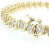 Image 2 : 2.0 CTW Certified VS/SI Diamond Bracelet 10K Yellow Gold - REF-121W6F - 13226