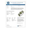 Image 3 : 3.08 CTW Green Tourmaline & Diamond Ring 10K White Gold - REF-42T5M - 11053