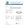 Image 2 : 4.09 CTW Emerald & Diamond Bracelet 14K White Gold - REF-118N2Y - 10210