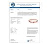 Image 2 : 12.75 CTW Ruby Bracelet 14K Rose Gold - REF-150T4M - 11691