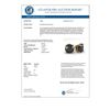 Image 3 : 3.0 CTW Black Diamond Stud Designer Earrings 14K Yellow Gold - REF-82H9A - 38384