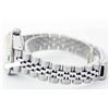 Image 4 : Rolex Men's Stainless Steel, QuickSet, Diam Dial & Diam/Emerald Bezel - REF-521H4W