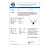 Image 2 : 1.30 CTW Ruby & Diamond Necklace 10K White Gold - REF-19N8Y - 11458