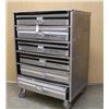 Image 2 : Custom Stainless Steel Rolling Showcase
