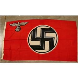 Marked Nazi State Service Flag