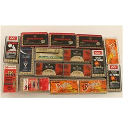 Lot of 17 HMR Ammo