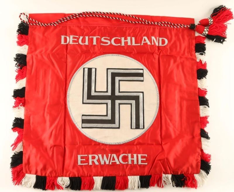 WWII Deutschland Erwache Flag