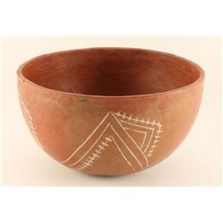 Prehistoric Anasazi Redware Bowl
