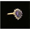 Image 5 : Beautiful Ladies Tanzanite & Diamond Ring