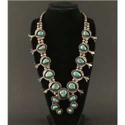 Native American Squash Blossom Necklace