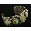 Image 2 : Southwest Turquoise Silver Cuff
