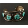 Image 2 : Old Pawn Turquoise & Sterling Cuff