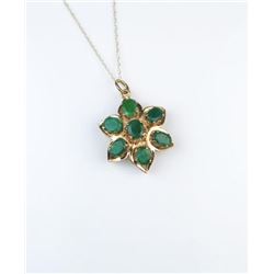 Lovely Emerald Pendant