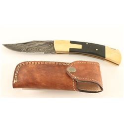 Kevin Johnson Mint Lock-Back Folding Knife