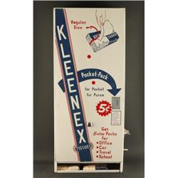 Vintage Coin Operated Vend-Rite Kleenex Machine