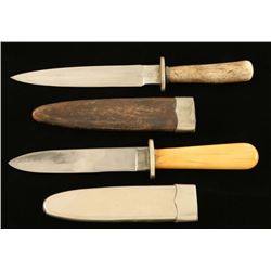 Lot of 2 Small Knives