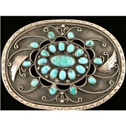 Old Pawn sterling Belt Buckle