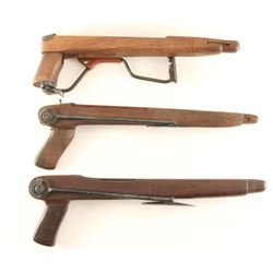 Collection of 3 M1 Carbine Folding Stocks