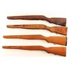 Image 2 : Lot of 4 SKS Wood Stocks