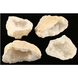 Lot of 4 Geodes