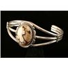 Image 2 : White Buffalo Magnesite Sterling Cuff