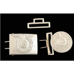 Lot of 2 German WWII Belt Buckles