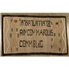 Image 1 : Navajo Rug with Lettering