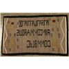 Image 2 : Navajo Rug with Lettering